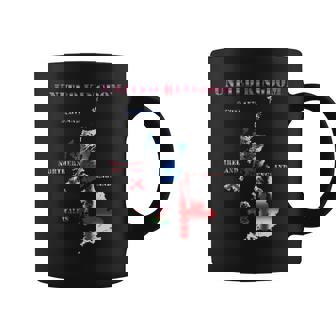 United Kingdom England Scotland Wales Northern Ireland Flags Coffee Mug | Mazezy