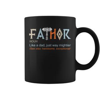 Uomo Fathor Like A Dad Just Way Mightier Festa Del Papàichingo Tazze - Novitaregali