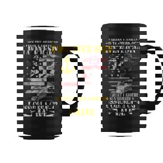 USS Coral Sea CV-43 Aircraft Carrier Veteran Patriotic Papa Coffee Mug | Mazezy