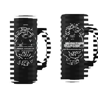 USS Enterprise CVN-65 Veteran Aircraft Supercarrier Coffee Mug | Mazezy