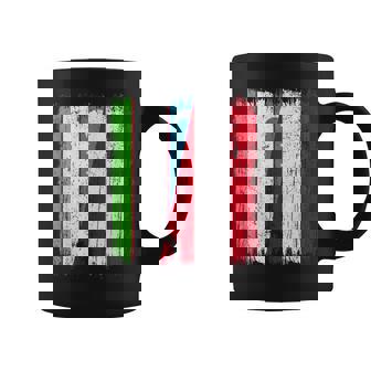 Uzbekistan Austria Half Flag Uzbek Austrian Heritage Coffee Mug | Mazezy