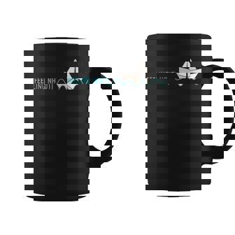 Velero I Cita Náutica I Juego De Palabras Divertido Iela Taza de café - Regaloses