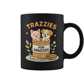 Veterinary Vet Tech Dog Cat Mom Trazzies For Spazzies Coffee Mug - Thegiftio UK