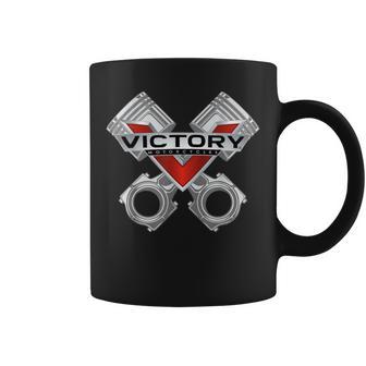 Victory Piston Style Coffee Mug - Thegiftio UK