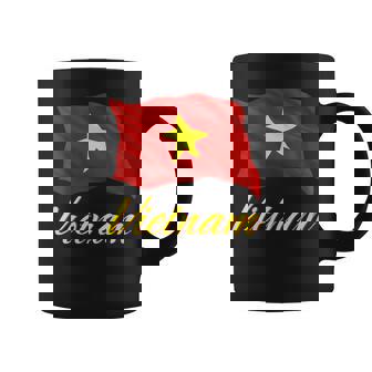 Vietnam Flag Patriotic Asian Men Women Kids Vietnamese Coffee Mug | Mazezy