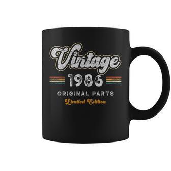 Vintage 1986 Piezas Originales 40 Cumpleaños Taza de café - Regaloses
