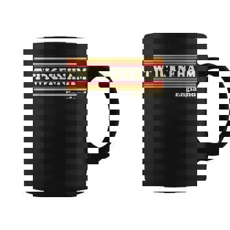 Vintage 80s Twickenham England Retro Graphic Coffee Mug | Mazezy