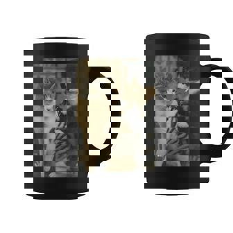 Vintage Cat Smoking Tattoo Inked Kitty Artist Meme Coffee Mug | Seseable UK