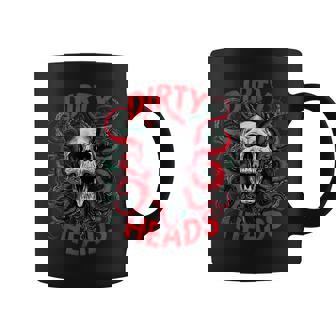 Vintage Dirty Skull Octopus Head Halloween Y2k Goth Grunge Coffee Mug | Mazezy