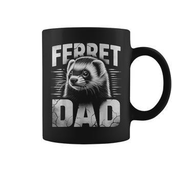 Vintage Ferret Dad Ultimate Pet Lover Ferret Owner Coffee Mug - Thegiftio UK