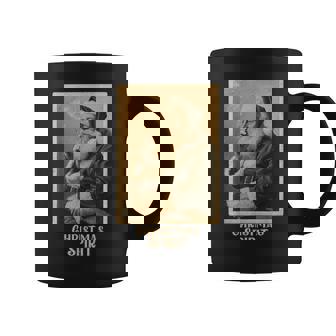 Vintage Smoking Santa Claus Christmas Spirit Christmas Coffee Mug | Seseable UK