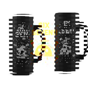 Vintage Gamer Taco Six Seven Cinco De Mayo 67 Mexican Party Coffee Mug | Mazezy