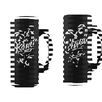 Vintage Oklahoma Heart Arrow For Men Women Kid Coffee Mug | Mazezy