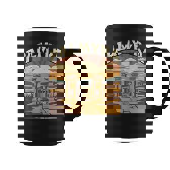 Vintage Palmyra Historical Ruins And Desert Architecture Tank Top Coffee Mug | Mazezy