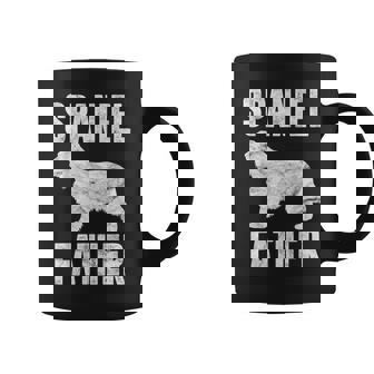 Vintage Spaniel Dad Daddy English Cocker Dog Father Coffee Mug | Mazezy