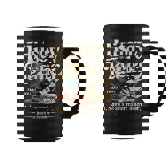 Vintage History Teacher Definition Social Studies Teachers Coffee Mug | Mazezy