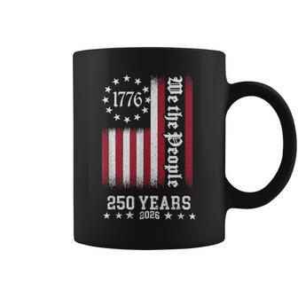 Vintage Usa Flag 250Th Anniversary Independence Day Freedom Coffee Mug - Thegiftio UK