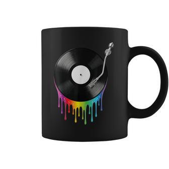 Vinyl Record Melting Music Turntable Coffee Mug - Thegiftio UK