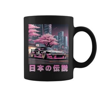 Voiture De Course Jdm Légende Japonaise Tokyotreetakura Blossom Tasse - Cadeauxyz