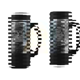 Wacky Cat Snow Kitten Soldier Selfie With Gun Meme Coffee Mug | Mazezy