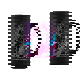 Waifu Anime Girl Women Retro Vintage Japanese JDM Race Car Coffee Mug | Mazezy