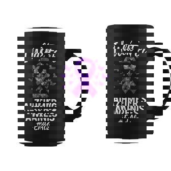 I Walk For Alzheimer's Awareness To End ALZ Coffee Mug | Mazezy