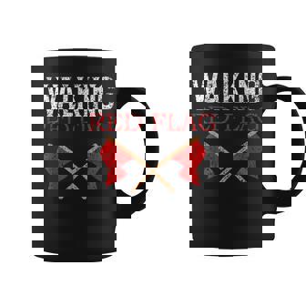 Walking Red Flag Joke Red Flags Meme Red Flag Coffee Mug - Thegiftio