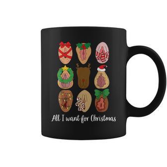 All I Want For Christmas Humor Ugly Christmas Pajamas Coffee Mug - Thegiftio UK