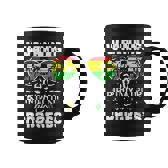 Warning 60th Birthday Trip In Progress Jamaica Squad Coffee Mug | Mazezy