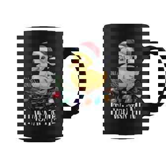 It Wasn’T Me Christmas Duck For Sarcastic Humor Fans Coffee Mug | Mazezy
