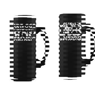 Watersport Beach Surfing Skimboarding Coffee Mug | Mazezy