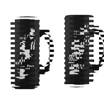 We're All Mad Here 不思議の国のアリスtシャツデザイン コーヒーマグ - Kawaiitshirt