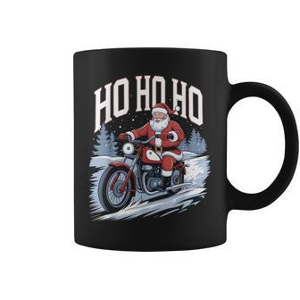 Weihnachten Humor Weihnachtsmann Motorrad Weihnachts Party Tassen - Geschenkecke