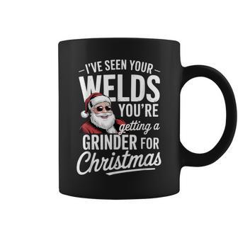 Welder Christmas Grinder Welding Holiday Joke Coffee Mug - Thegiftio UK