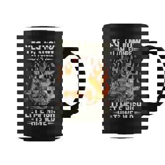 Welder Welding Yes I Know I Am On Fire Coffee Mug | Mazezy