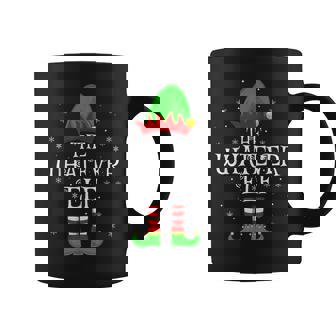 Whatever Elf Christmas Family Matching Elf Squad Xmas Pajama Coffee Mug - Thegiftio