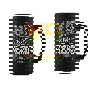 Wild About Reading Librarian Teacher Student Reading Lover Coffee Mug - Thegiftio