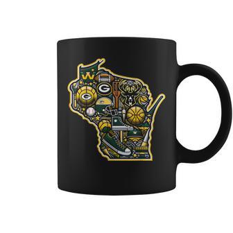 Wisconsin Sports Cool Graphic S 6Xl Coffee Mug - Thegiftio