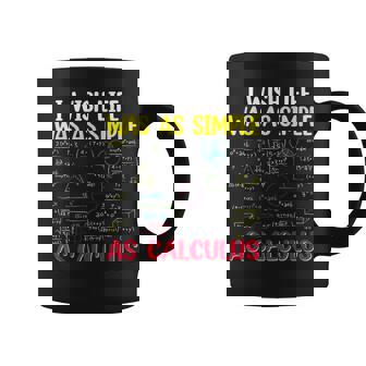 I Wish Life Was As Simple As Calculus Math Teacher Coffee Mug | Mazezy