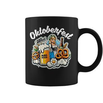 Witzig Motif Oktoberfest 2024 Ersatztracht Wiesn Tracht Chemise Tasse - Cadeauxyz