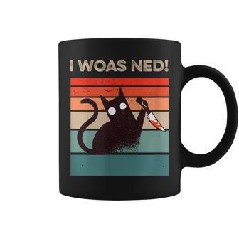 I Woas Ned Katzen Mitchwarzer Katze Tassen - Geschenkecke