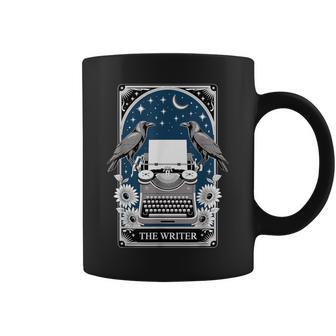 The Writer Typewriter Crow Writing Journalist Book Writer Coffee Mug - Thegiftio UK