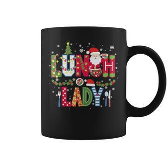 Xmas Cafeteria Worker Christmas School Lunch Lady Christmas Coffee Mug - Monsterry