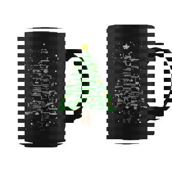 Xmas Patriotic 2Nd Amendment Gun Christmas Tree Coffee Mug - Monsterry