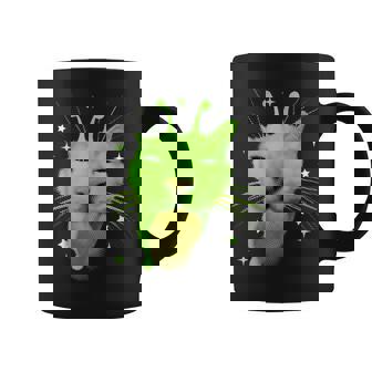 Y2k Alien Cat Meme Ufo Retro Silly Cats Lover Vintage 90S Coffee Mug - Thegiftio