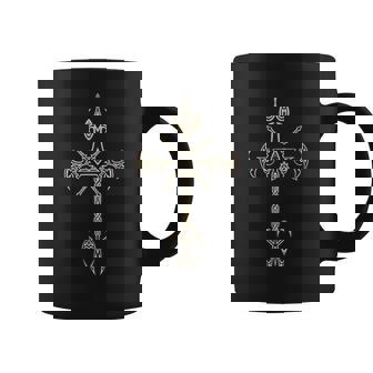 Y2k Grunge Estética E-Girl Cruz Gótica Taza de café - Regaloses
