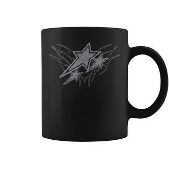 Y2k Stars 2000S Tattoo Vintage Grunge Graphic Coffee Mug - Thegiftio