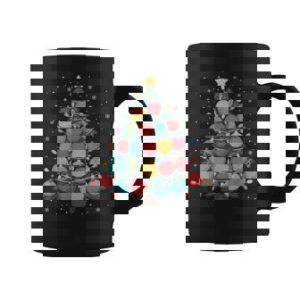 Yarn Christmas Tree Crochet Knitting Quilter Sewing Coffee Mug | Seseable CA