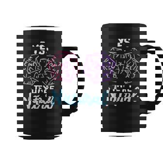 Yes They're Natural 20 D20 Dice Rpg Gamer Coffee Mug - Thegiftio