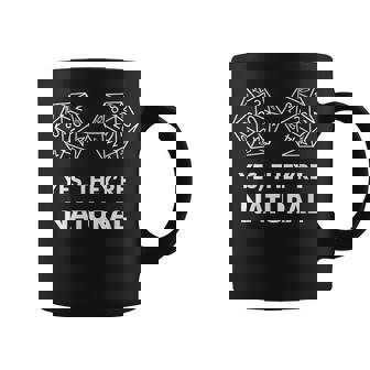Yes They'Re Natural 20 Roleplaying Dice Gamer Dragon Coffee Mug | Mazezy